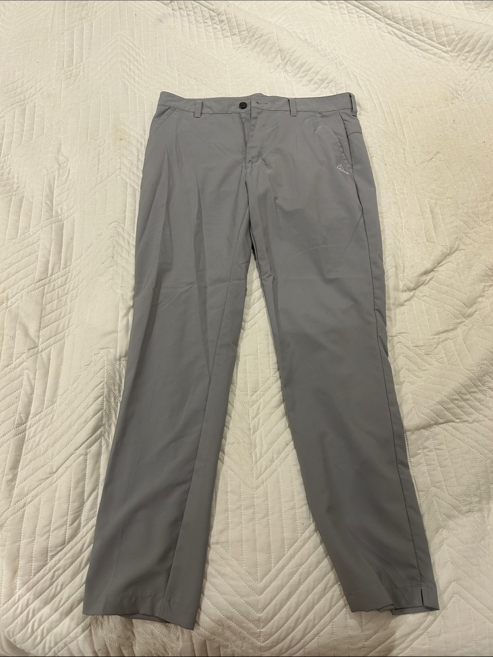 adidas Men's Gray Performance Pants 32